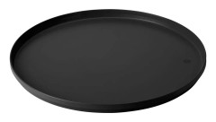 Stelton - EM Bricka Ø 40 cm Black - Serveringsbrickor - Erik Magnussen