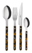 Sabre Paris Bistrot Tortoise bestickset 24 delar, faux tortoise