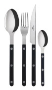 Sabre Paris - Bistrot solid bestickset 4 delar black - Bestickset