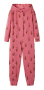 vidaXL Pyjamas med huva för barn gammalrosa 92