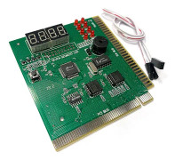 LED 4-siffrig analys- och diagnostisk testare POST-kort PCI 4 PC-analysator moderkort