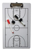 Coach Board Torrsudd Coachingtavla Dubbelsidig Design Strategi Tavla Vittavla för Basket