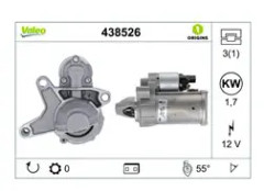 Startmotor, citroën,ds,opel,peugeot, 1627650980, 3640268, 95525946, 9675660680