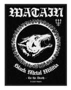 Watain Standard Patch: Black Metal Militia