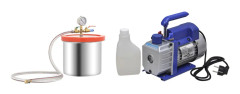 vidaXL Vakuumkammare med 1-stegs pump 7,4 L