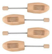Skoblock 2 par EU 39-42 massivt lotusträ