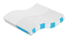 vidaXL Pocketresårmadrass medium fast 180x200 cm