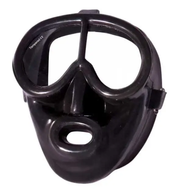 Tecnomar Helmask I Gummi Pegasus Svart