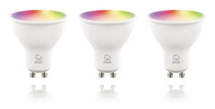 DELTACO SMART HOME, Multipack of SH-LGU10RGB, 3 bulbs