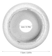 7,3 cm Lödda Diamant Slipsten Rome Slipsten för Sten Marmor Keramik 2,5 cm