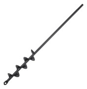 Skruvborr för plantering, 1,6 x 16,5 tum, spiralborr för lökar och hål, 3/8" sexkantsborr.