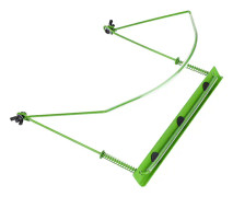 18cm Clip-hållare för munspel, halsfäste för 24-håls och 10-håls munspel, Grön