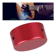 Gitarr Effektpedal Topp Aluminium Modern Gitarr Footswitch Topp Ersättning med Skiftnyckel Röd