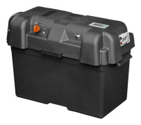 ProPlus Batterilåda med USB och voltmätare 35x18x23 cm