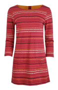 Weird Fish Dam/Ladies Charlotte Randig Jersey Ekologisk Tunika