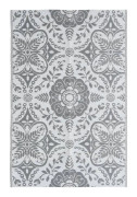 Utomhusmatta ljusgrå 120x180 cm PP
