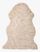 Curly fårskinn natur
