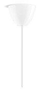 Dezall Lamptop round, blankvit 11,7cm