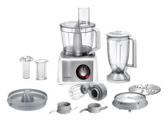 Bosch Food Processor MultiTalent 8 MC812S820 White/Silver, 1250 W, 3.9 L, Blender