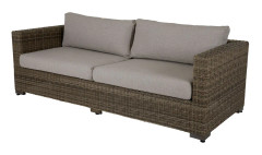 Brafab, Ninja 3-sits soffa rustik konstrotting inkl vattenavisande dynor