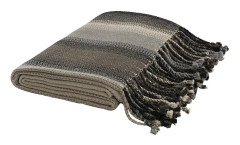 Artwood, Pläd Adonis 240x250cm Stripe brown