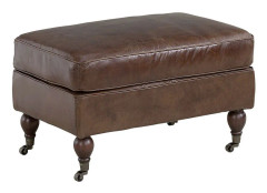 Artwood, Chelsea Fotpall Vintage Cigar Läder
