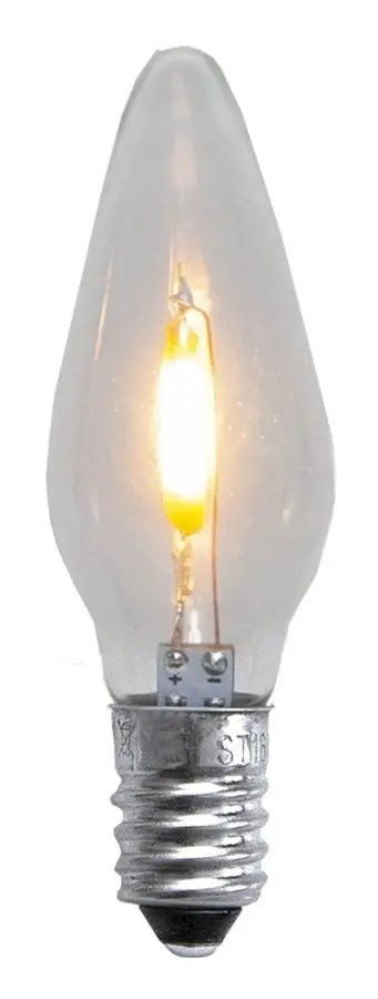 Universal LED Filament E10 23-55V 5lm 1900K 3-Pack