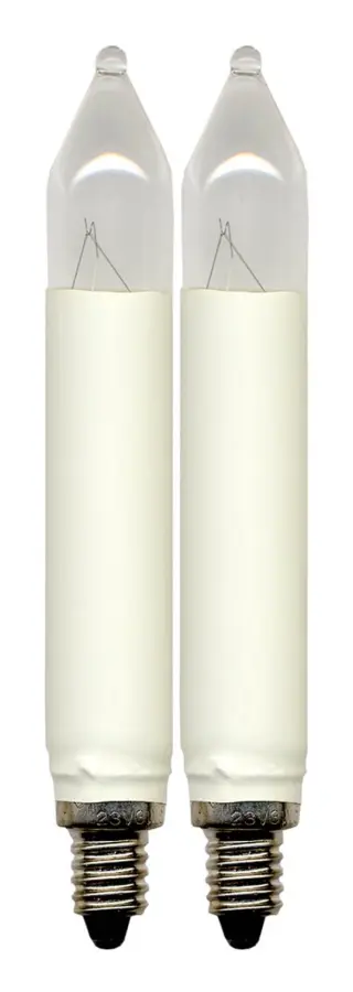 Skaftlampa 100mm 34V 3W 2-pack för 7 armar E10