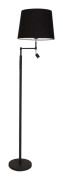 Orlando Svart Led/E27 Golvlampa