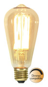 LED-Lampa Lyktlampa, Vintage Gold E27 1800K 240Lm 3,8W(22W)