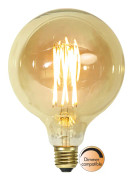STAR TRADING LED Glob 125mm Vintage Gold Dimbar Led 3,7W En stor LED glob på 125mm i diameter som ger ett varmvitt ljus med 1800