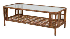 Brafab, Anemon soffbord 65x140 natur/vit