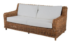 Brafab, Rossvik 2,5-sits soffa natur/vit