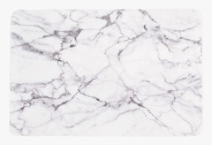 Marble bordstablett vit