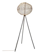 Golvlampa By Rydéns Hayden - mattsvart - 160x57 cm