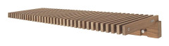 Cutter Teak Hatthylla