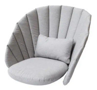 Cane-line, Peacock Loungefåtölj Dynset Light Grey