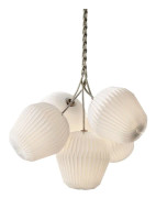  THE BOUQUET Mega chandelier with 5 standard shades