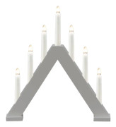 Konstsmide 3930-305 Schwibbogen Pyramide Varmhvid LED (RGB) Grå (mat)