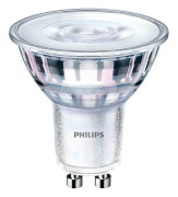Philips LED Classic - LED-spotlight - GU10 - 4.9 W (motsvarande 65 W) - klass E - vitt ljus - 3000 K