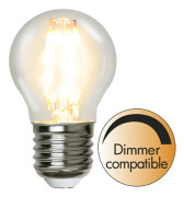 Klot E27 4,2W Filament Dimbar Led