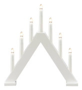 Konstsmide 3930-205 Schwibbogen Pyramide Varmhvid LED (RGB) Hvid (mat)