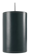 Cuero Design Cylinder Leather Pendel 14cm, Ocean Blue