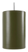 Cuero Design Cylinder Leather Pendel 14cm, Grass Green