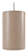 Cuero Design Cylinder Leather Pendel 20 cm, Crude Nature