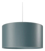 Cuero Design Cylinder Leather Taklampa 42 cm, Ocean Blue