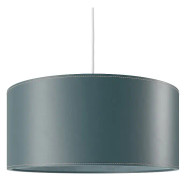 Cuero Design Cylinder Leather Taklampa 50 cm, Ocean Blue
