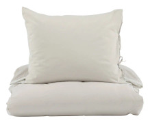 VESICE Bäddset 2-Dels 150x200/50x60 cm Ljusgrå
