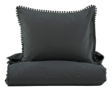 TUKWILS Bäddset 2-Dels 150x200/50x60 cm Antracit