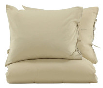 VESICE Bäddset 2-Dels 220x240/50x60 cm Beige